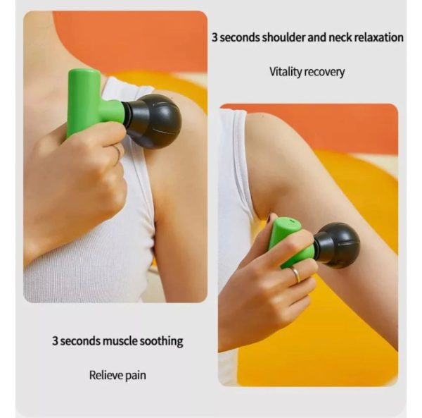 Mini Fascial Gun Deep Muscle Massager  For Gym Office Pocket Muscle Relaxation And Massage