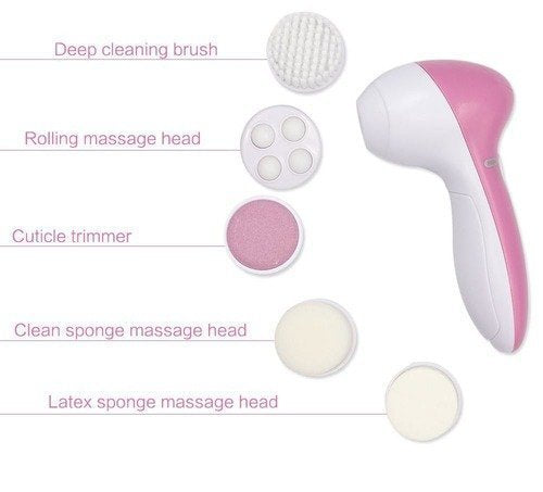 Facial Electric Cleaner And Massager, Face Massager Machine, Scrub Beauty Device, Removing Blackhead