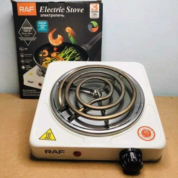 Electric Stove For Cooking, Hot Plate Heat Up In Just 2 Mins, Easy To Clean, (random Color)